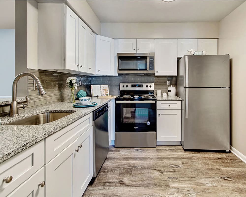 Spacious Kitchen at Northampton Apartment Homes in Largo, Maryland