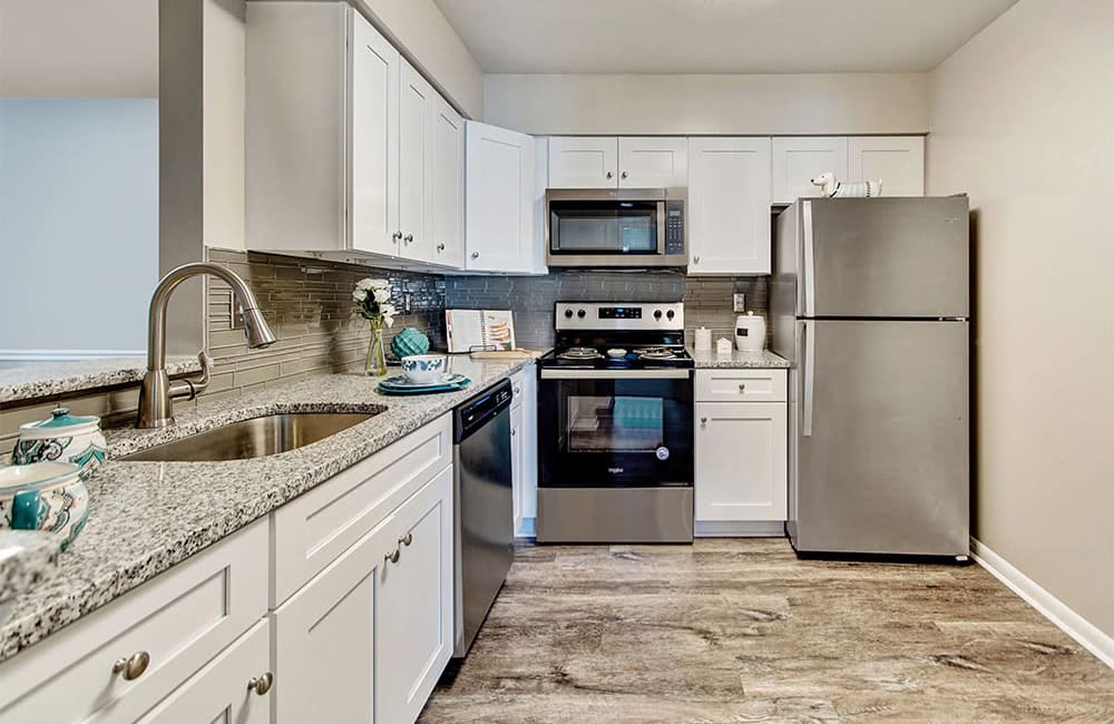 Spacious Kitchen at Northampton Apartment Homes in Largo, Maryland