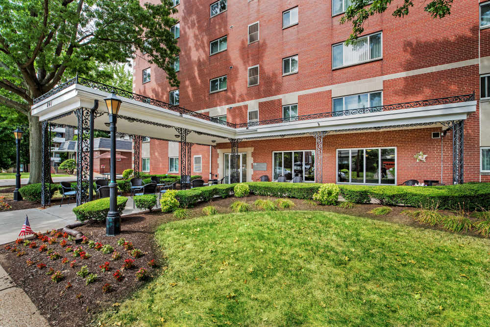 Exterior at The Avalon Apartment Homes in Avalon, Pennsylvania