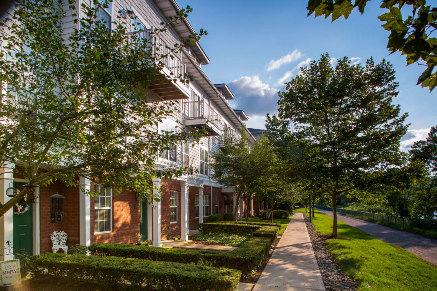Exterior at The Waterfront Apartments & Townhomes in Munhall, Pennsylvania
