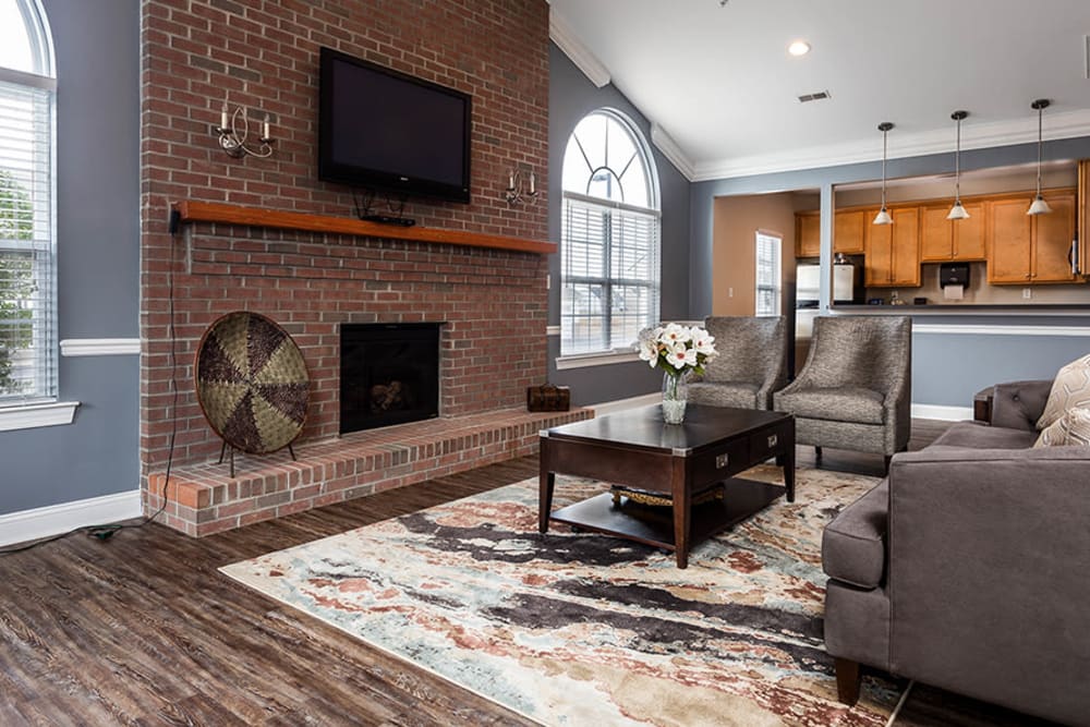 Clubhouse seating area at Cannon & Westover in Dover, Delaware
