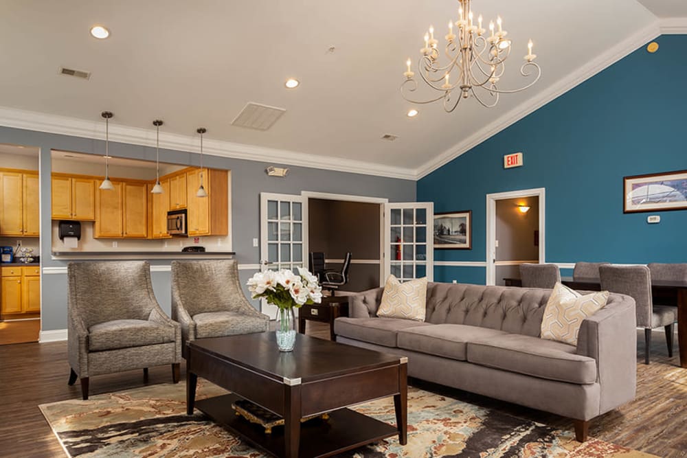 Beautiful clubhouse at Cannon & Westover in Dover, Delaware