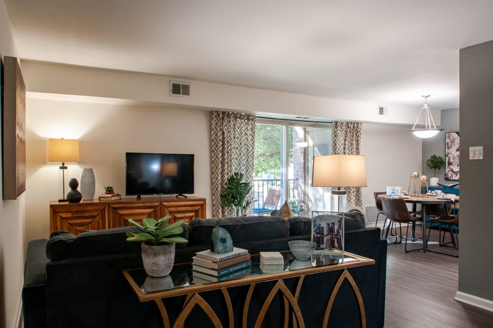 Open-Concept Dining and Living Area at Levittown, Pennsylvania