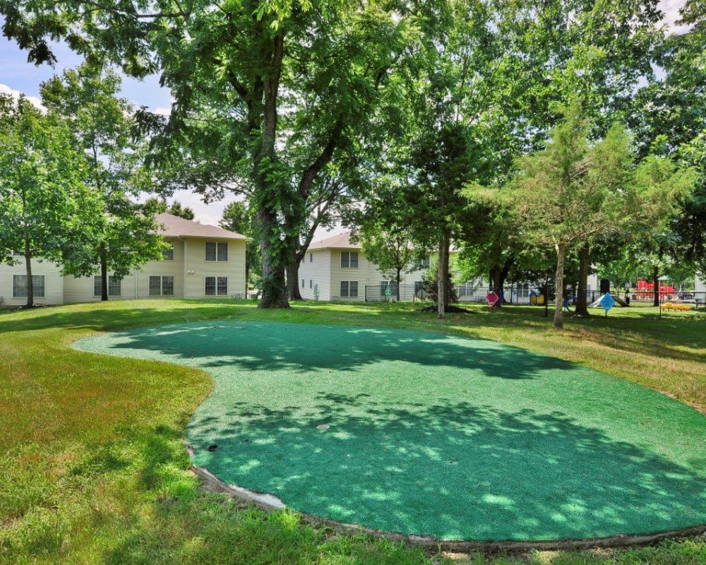 Putting green at Woodview at Marlton Apartment Homes in Marlton, New Jersey