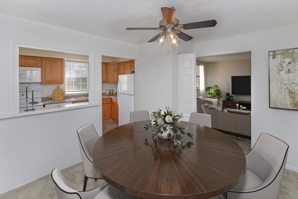 Dining Room at Woodacres Apartment Homes in Claymont, Delaware