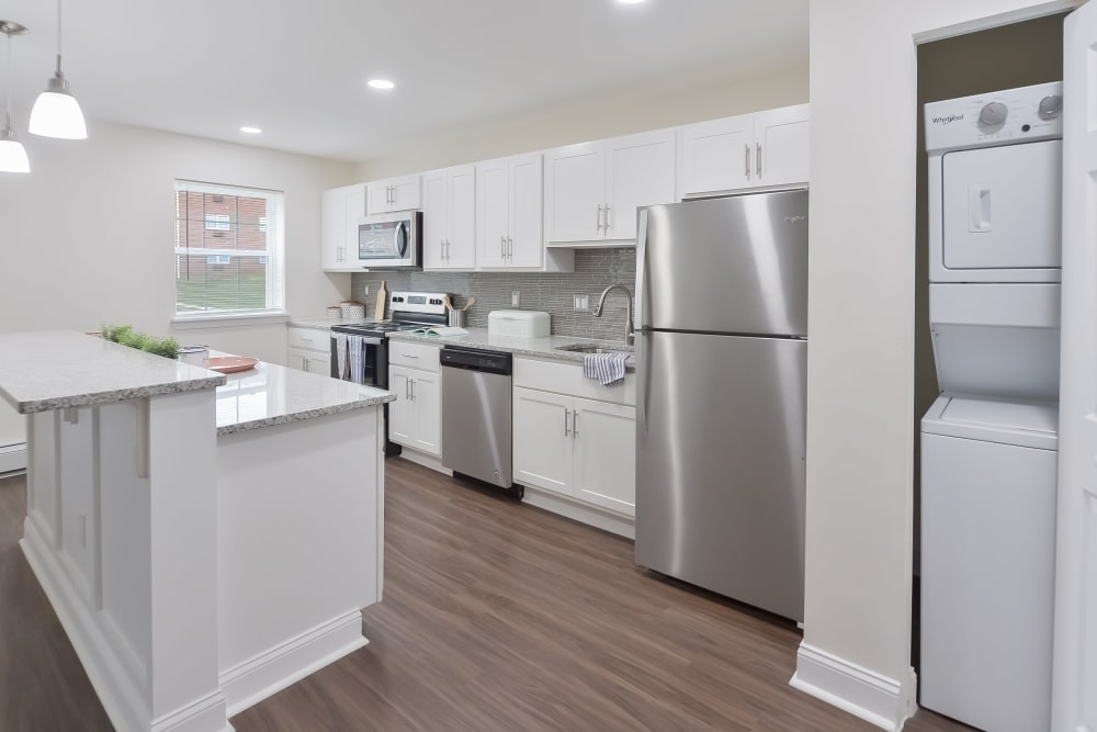 Modern kitchen of a Morgan Properties home