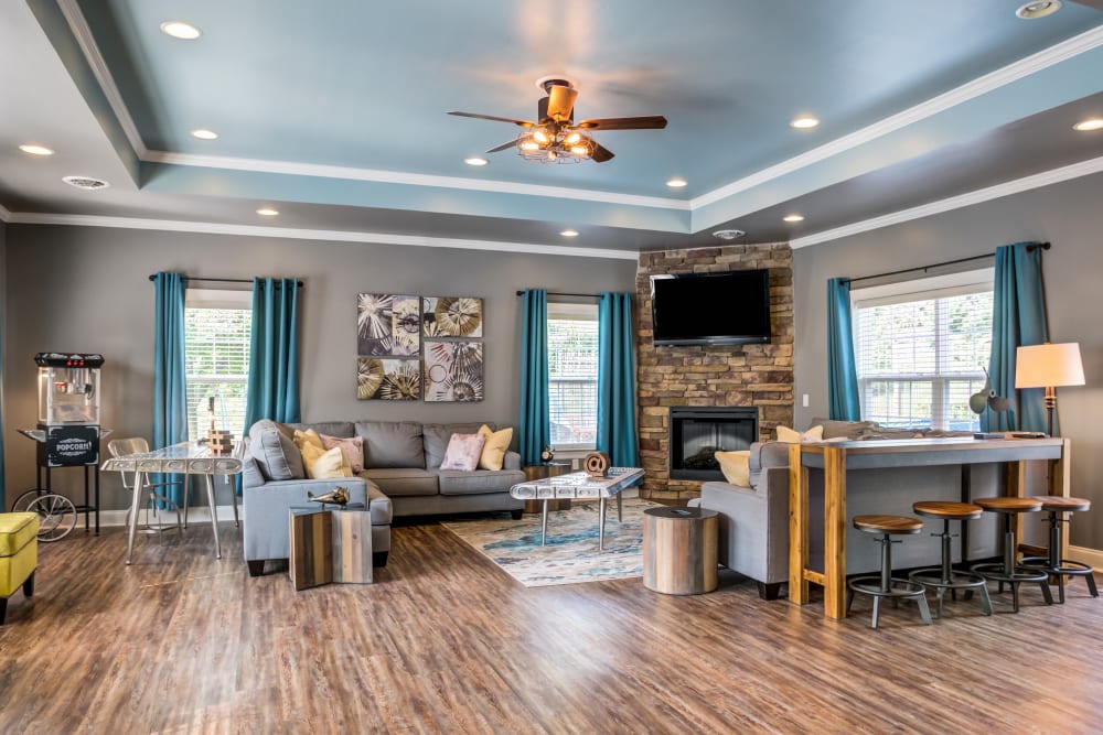 Clubhouse at Emerald Pointe Townhomes in Harrisburg, Pennsylvania