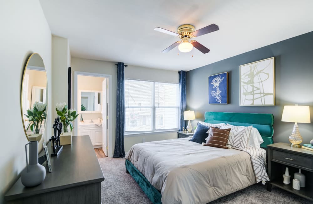 Bedroom at Fox Run Apartments & Townhomes in Bear, DE