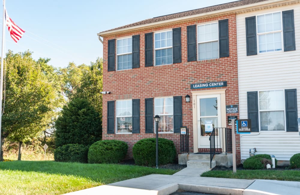 Leasing office at Lion's Gate in Red Lion, Pennsylvania