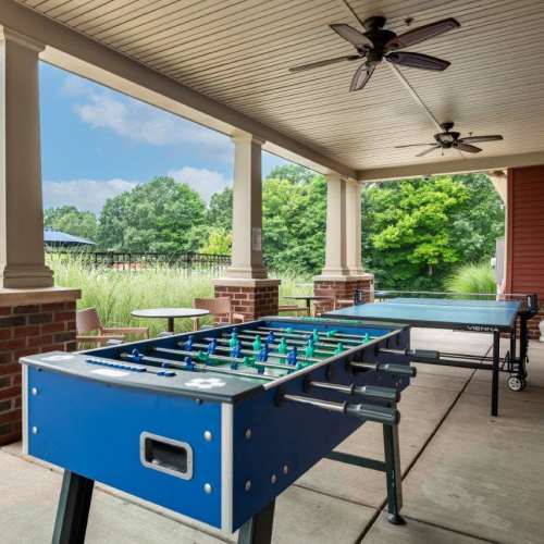 Outdoor Games at Reserve at Southpointe in Canonsburg, Pennsylvania