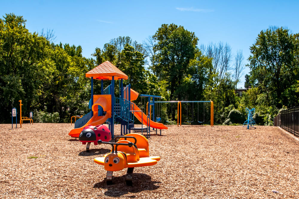 Outdoor Playground at Sherwood Crossing Apartments & Townhomes in Philadelphia, Pennsylvania