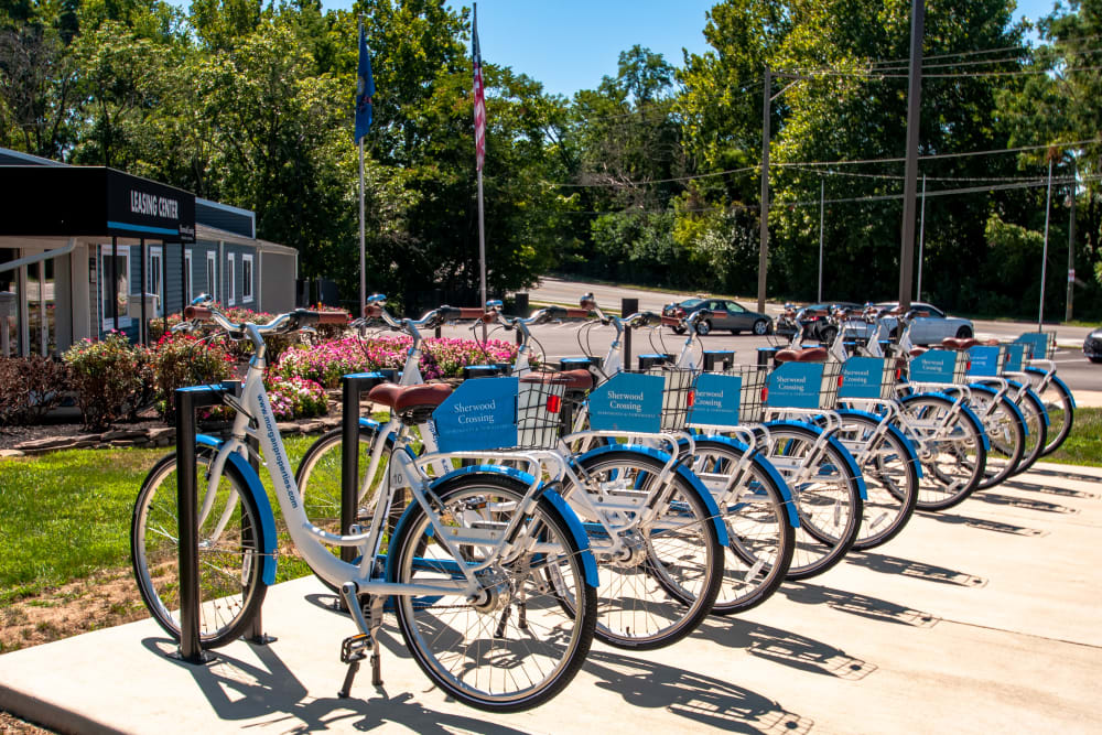 Community Bike Share at Sherwood Crossing Apartments & Townhomes in Philadelphia, Pennsylvania