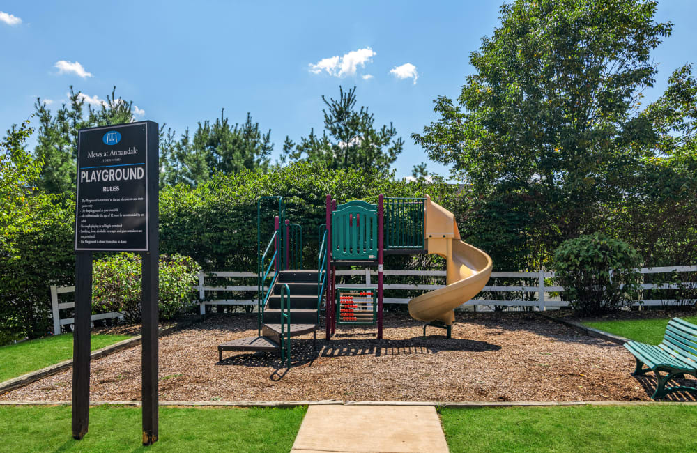 Home Office at Mews at Annandale Townhomes in Annandale, New Jersey
