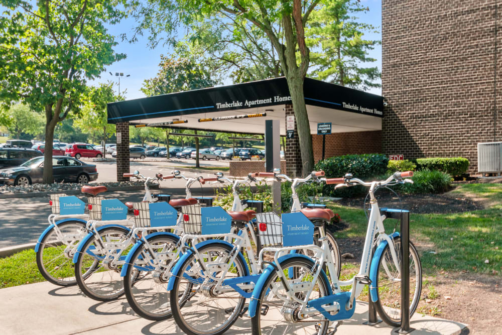 Community Bike Share at Timberlake Apartment Homes in East Norriton, Pennsylvania