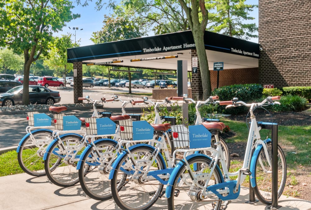 Community Bike Share at Timberlake Apartment Homes in East Norriton, Pennsylvania