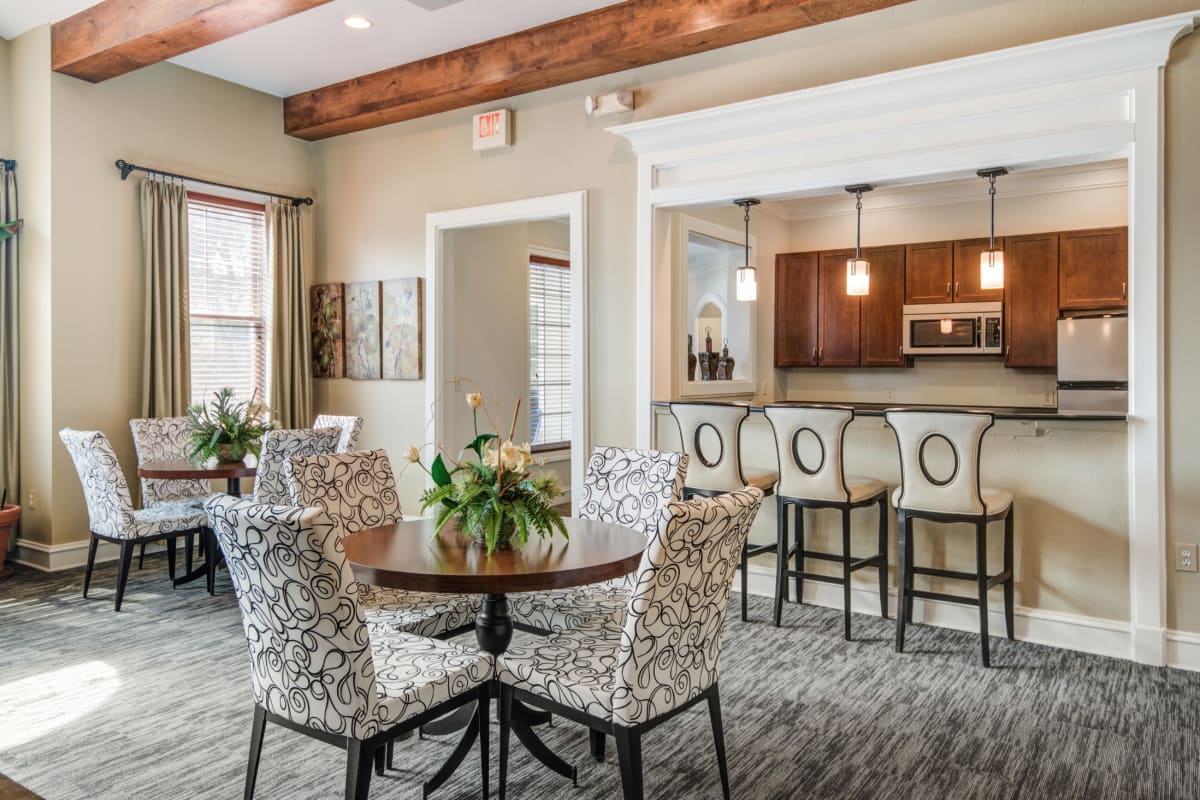 Modern Living Room at Village at Potomac Falls Apartment Homes in Sterling, Virginia