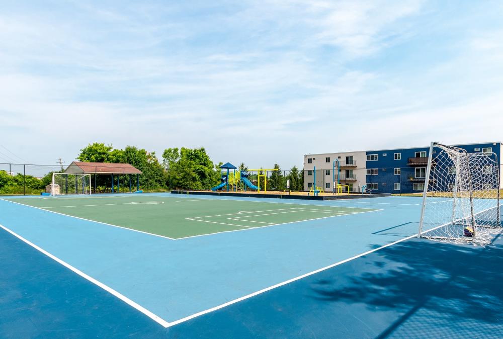 Outdoor Sports Playground at Westpointe Apartments in Pittsburgh, Pennsylvania