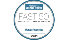Morgan Properties wins Philadelphia Business Journal Fast 50 Award