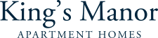 Logo for King's Manor Apartments
