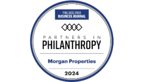Morgan Properties wins Philadelphia Business Journal 2024 Partners in Philanthropy Award