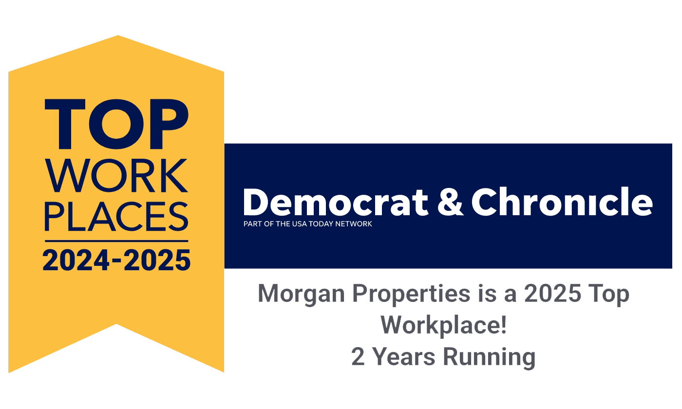 Morgan Properties wins Democrat & Chronicle's Top Work Places Award for 2024-2025
